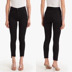 Mother The Stunner Zip Ankle Step Fray in Not Guilty